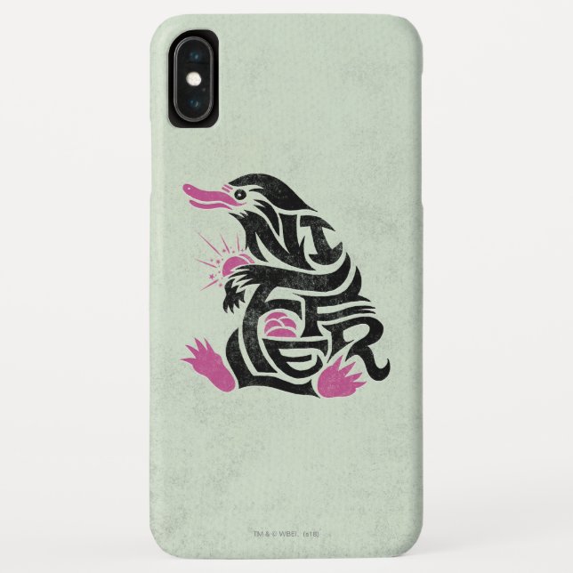 NIFFLER™ Typography Graphic Case-Mate iPhone Case (Back)