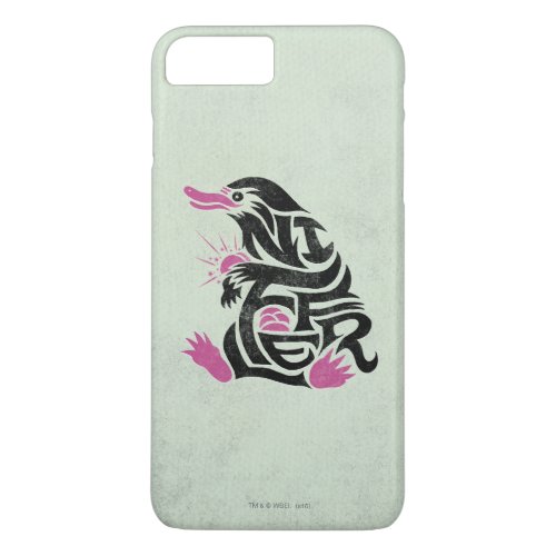 NIFFLER Typography Graphic iPhone 8 Plus7 Plus Case