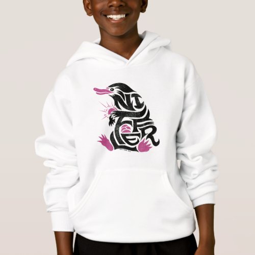 NIFFLER Typography Graphic Hoodie