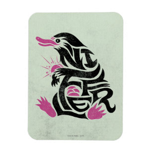 NIFFLER™ Typography Graphic Magnet