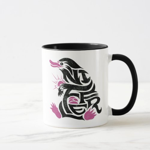 NIFFLER Typography Graphic Mug