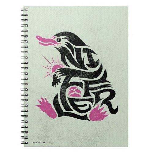 NIFFLER Typography Graphic Notebook