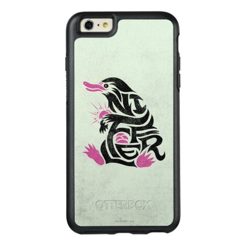 NIFFLER Typography Graphic OtterBox iPhone 66s Plus Case