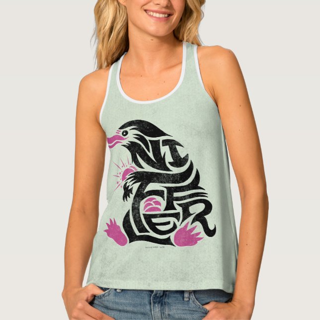 NIFFLER™ Typography Graphic Tank Top (Front)