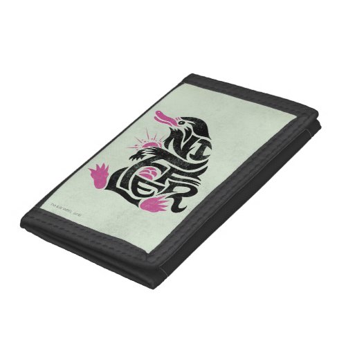 NIFFLER Typography Graphic Tri_fold Wallet