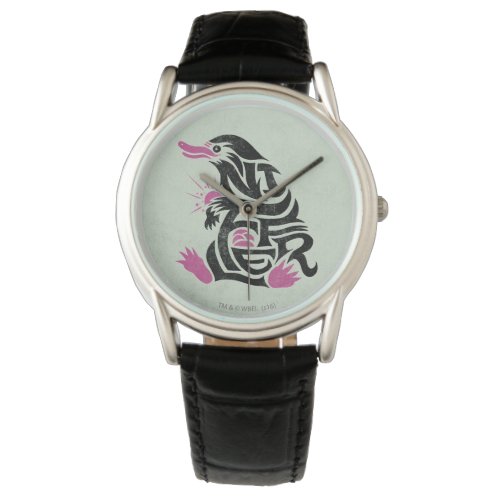 NIFFLER Typography Graphic Watch