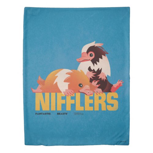 Nifflers Vintage Graphic Duvet Cover
