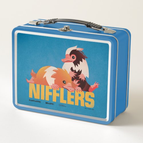 Nifflers Vintage Graphic Metal Lunch Box