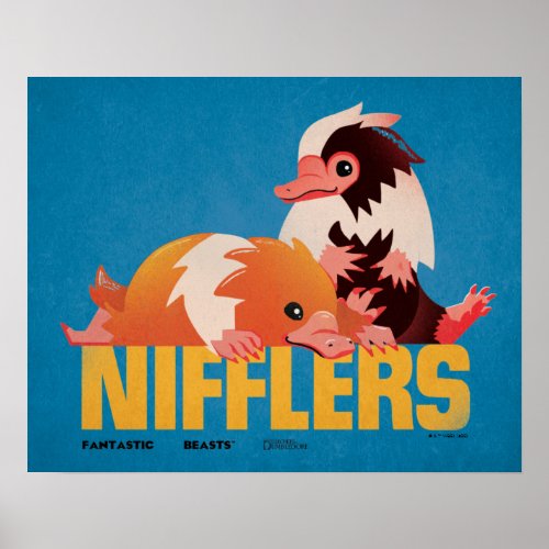 Nifflers Vintage Graphic Poster