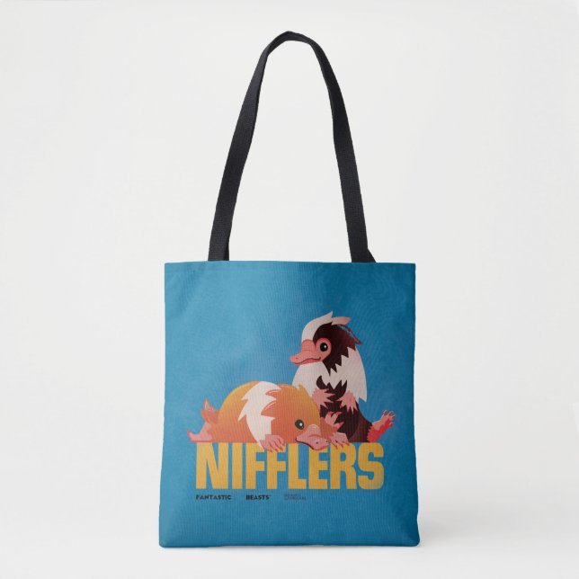 Nifflers Vintage Graphic Tote Bag (Front)