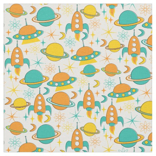 Nifty fifties - space age fabric light