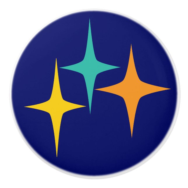 Nifty fifties - triple star knob (Front)