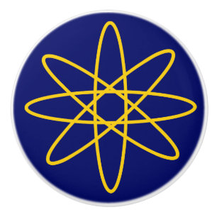 Nifty fifties - yellow atom knob