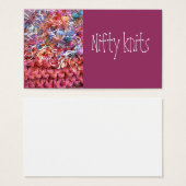Nifty knits (Front & Back)