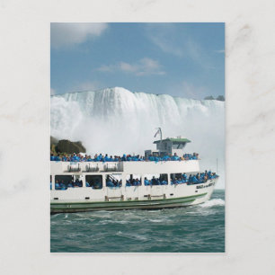 Nigara Falls Boat Sail Toronto CNTower CN Tower CA Postcard