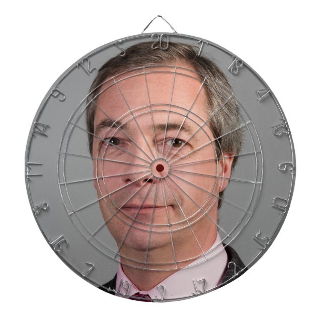 Nigel Farage Dart Board (Front)