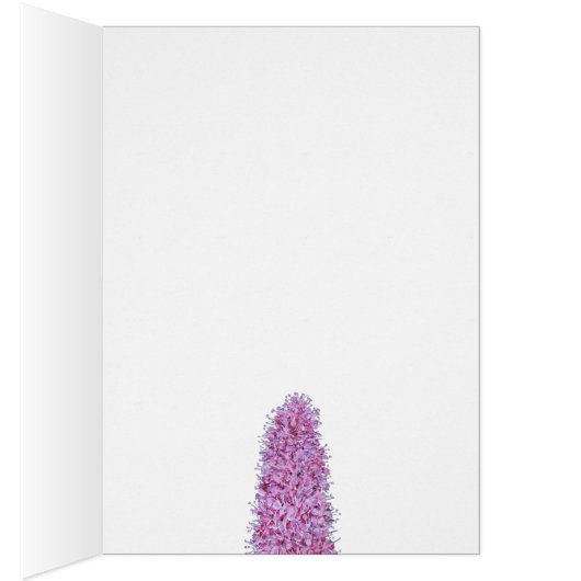 Nigel the European goldfinch card (Inside (Right))