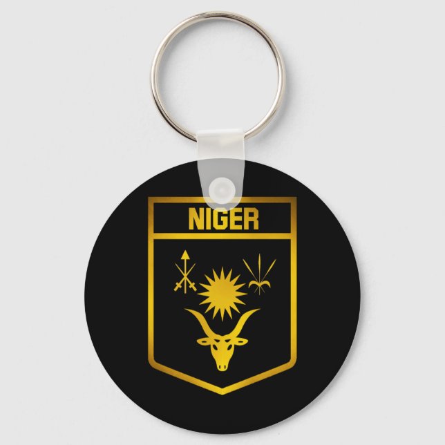 Niger Emblem Keychain (Front)