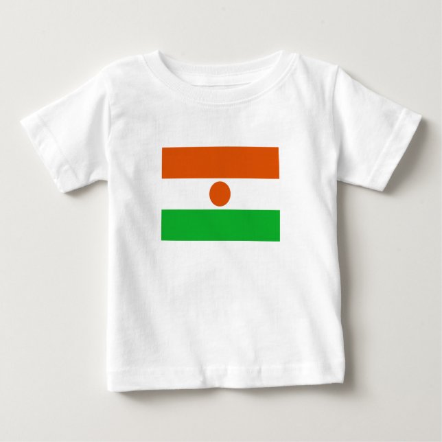 Niger Flag Baby T-Shirt (Front)