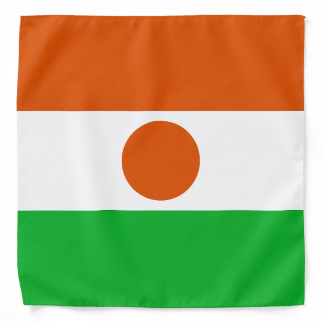 Niger Flag Bandana (Front)
