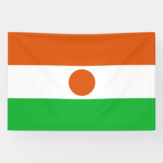 Niger Flag Banner (Horizontal)