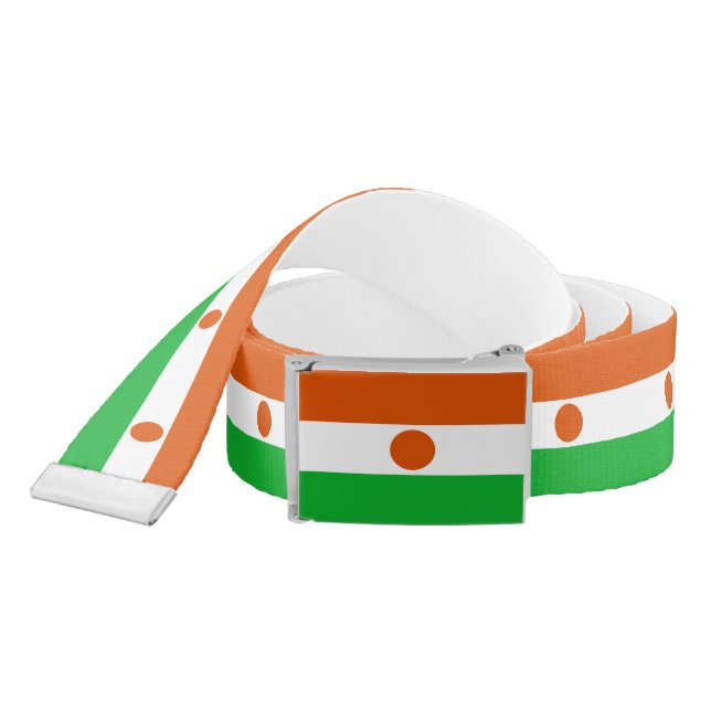 Niger Flag Belt (Snake)