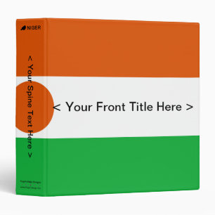 Niger Flag Binder