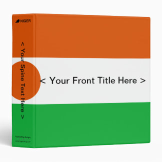 Niger Flag Binder