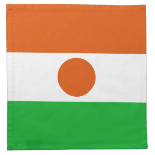 Niger Flag Cloth Napkin