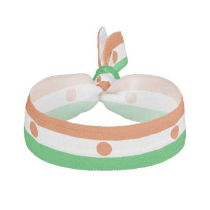 Niger Flag Elastic Hair Tie