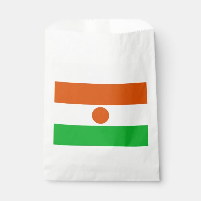 Niger Flag Favor Bag (Front)