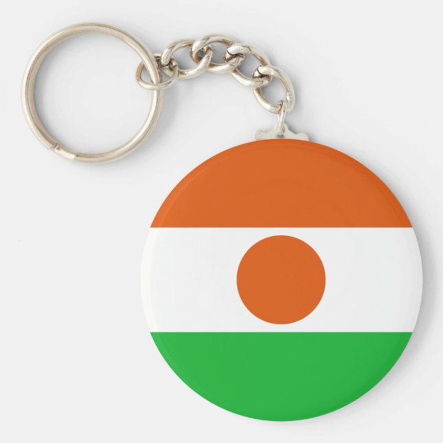Niger Flag Keychain (Front)