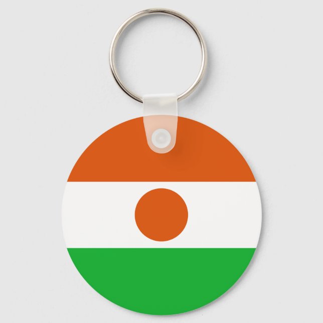 Niger Flag Keychain (Front)
