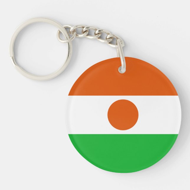 Niger Flag Keychain (Front)