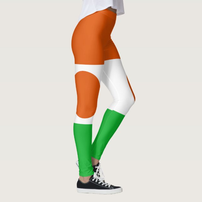Niger Flag Leggings (Right)