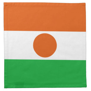 Niger Flag Napkin
