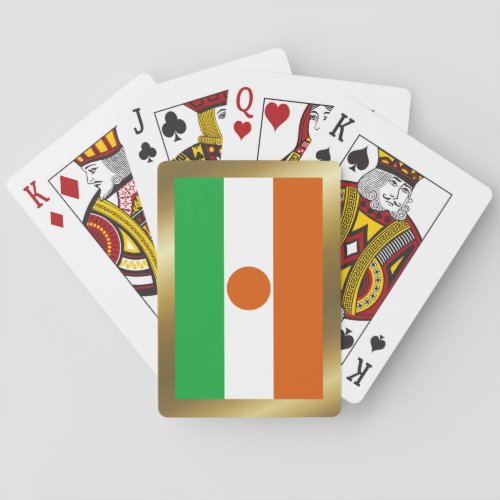 Niger Flag Playing Cards