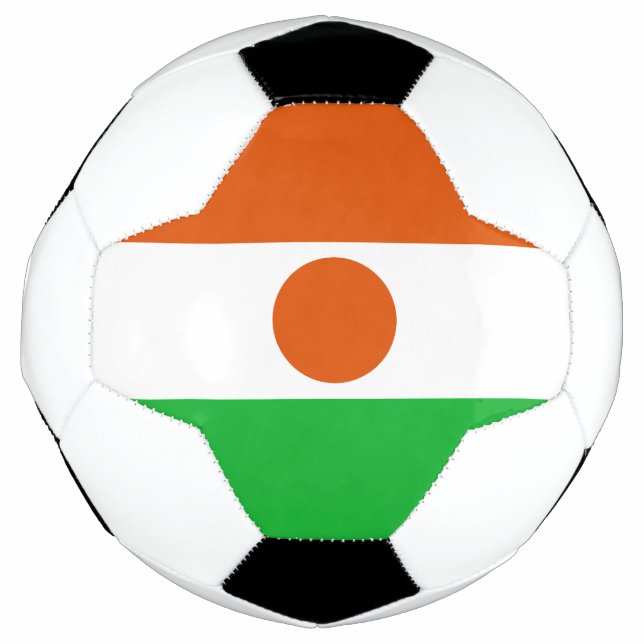 Niger Flag Soccer Ball (Front)