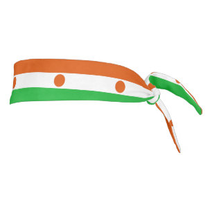 Niger Flag Tie Headband