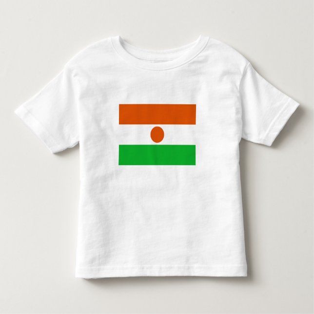 Niger Flag Toddler T-shirt (Front)