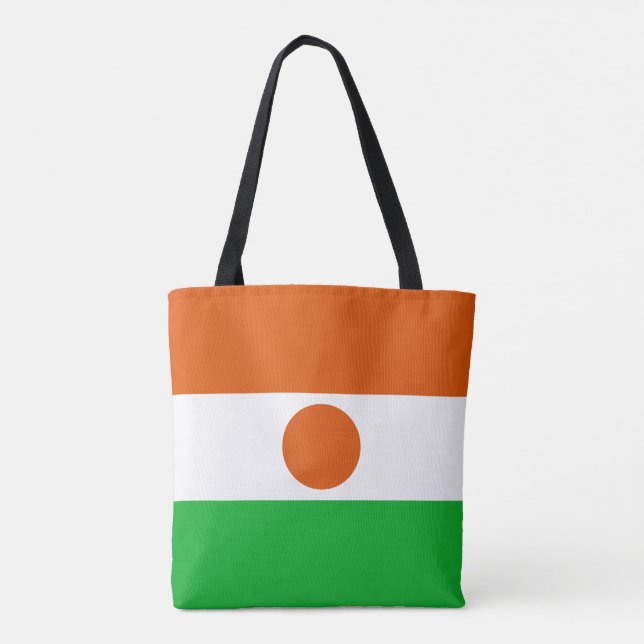 Niger Flag Tote Bag (Back)