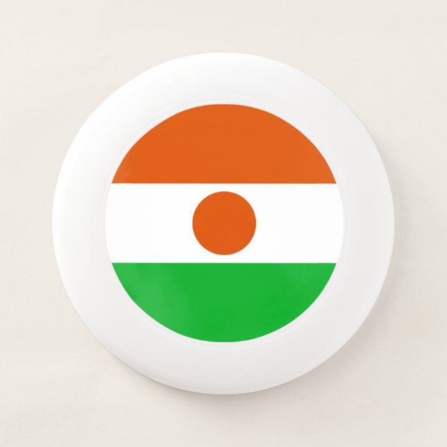 Niger Flag Wham-O Frisbee (Front)