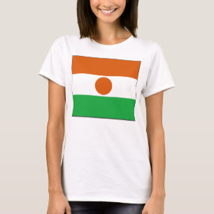 Niger Flag x Map T-Shirt