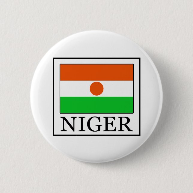 Niger Pinback Button (Front)