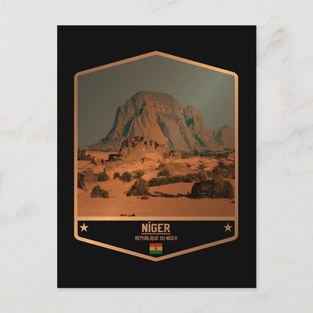 Niger Postcard (Front)