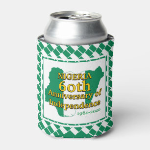 NIGERIA 60th Anniversary Independence   Nigerian Can Cooler