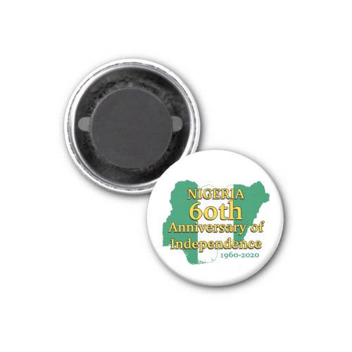 NIGERIA 60th Anniversary Independence  Nigerian Magnet