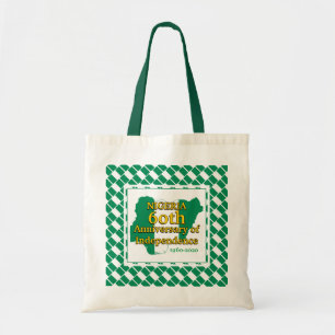 NIGERIA 60th Anniversary Independence   Nigerian Tote Bag