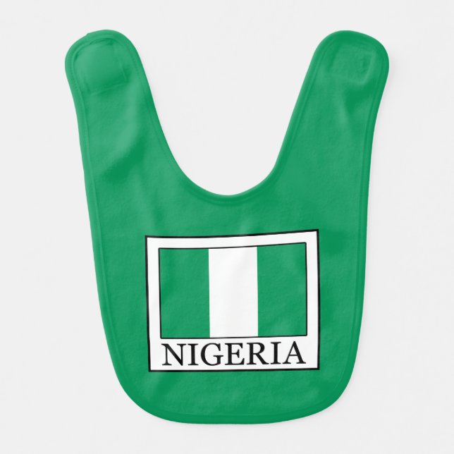 Nigeria Baby Bib (Front)