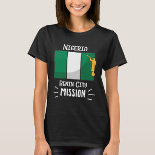 Nigeria Benin City Mormon LDS Mission Missionary T-Shirt